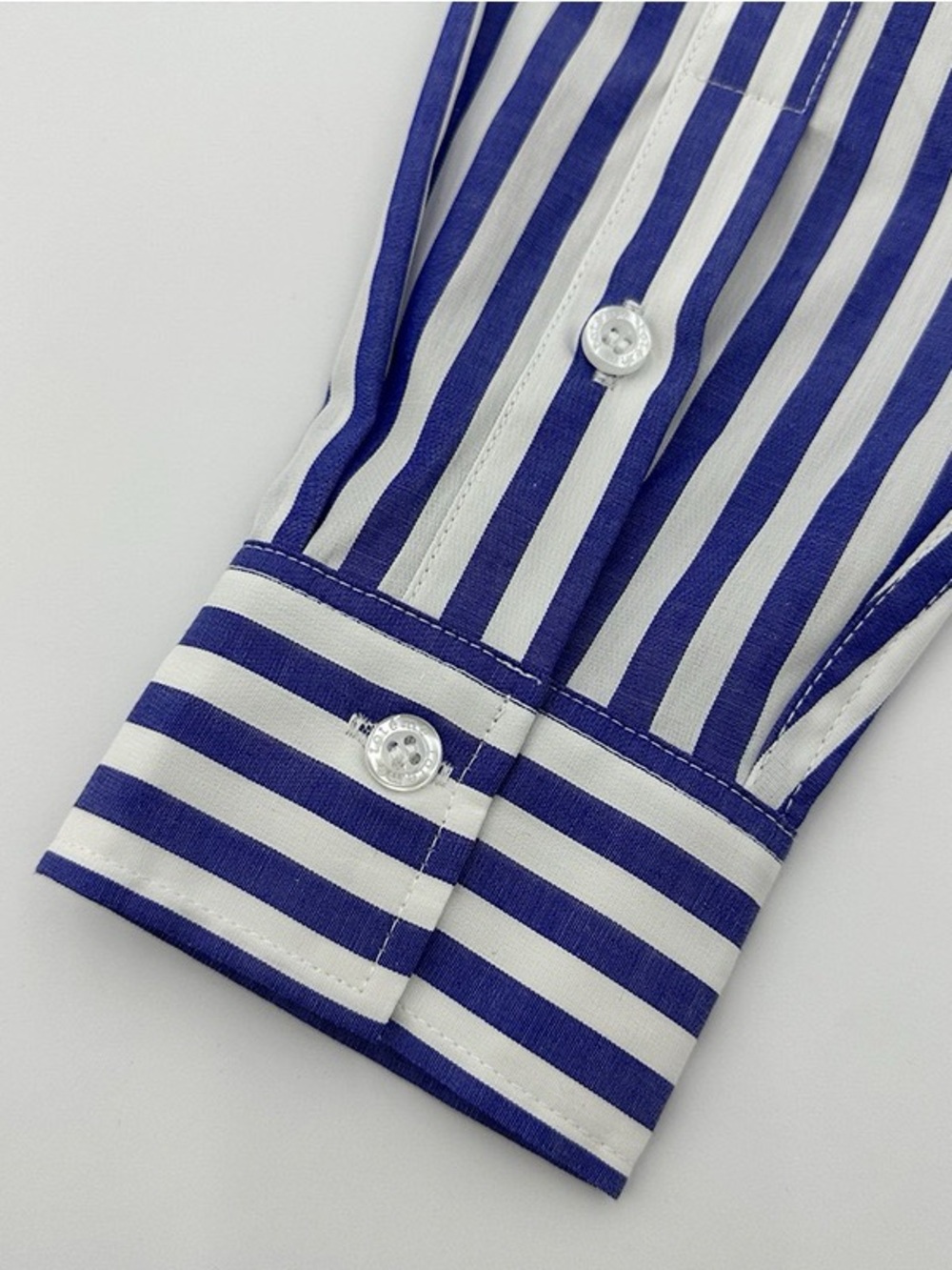 Toteme Classic Blue & White Shirt - Picture 7 of 10